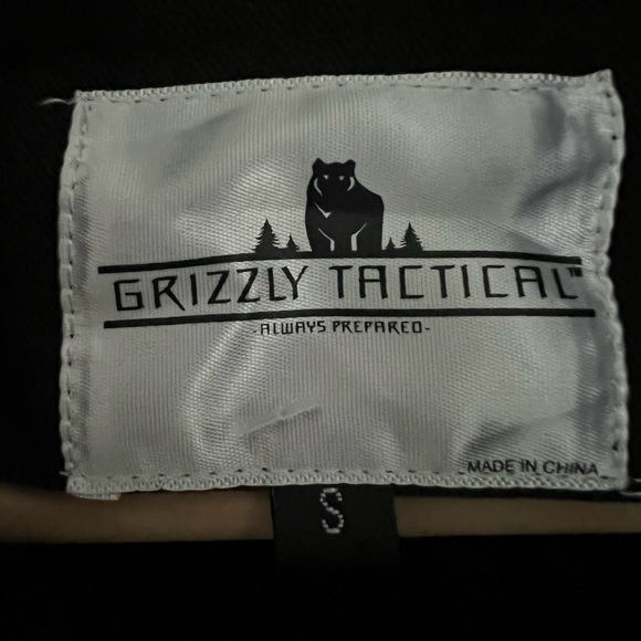 Grizzly Tactical Lined Jacket Mens Coat, Size Small, Black - Picture 7 of 12